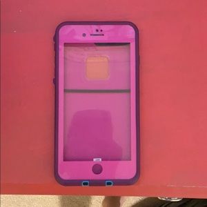 Pink life proof case